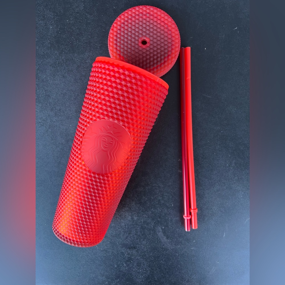 Starbucks Red Studded 24oz Tumbler